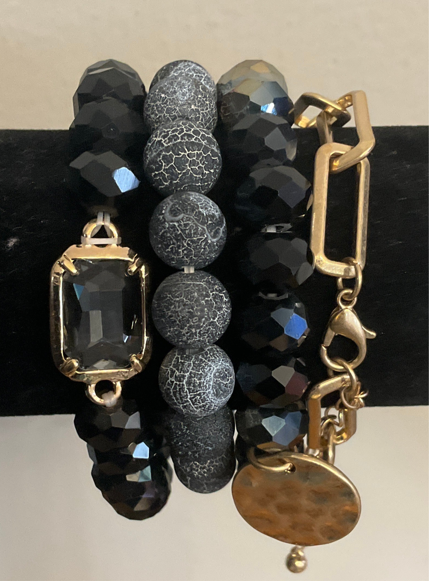Multi stone crystal bracelet