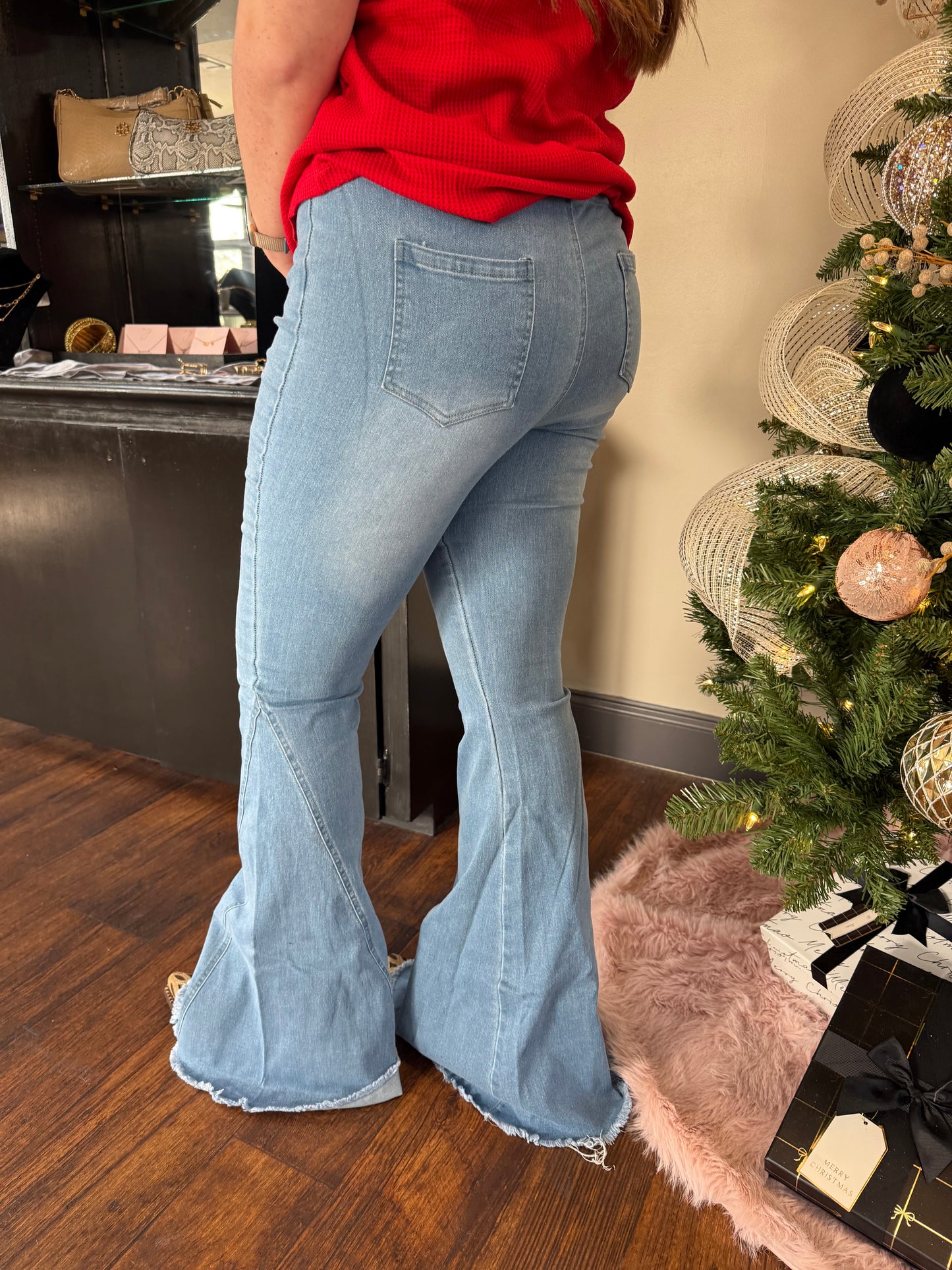 Women’s jeans Jolene Light Wash High Flare