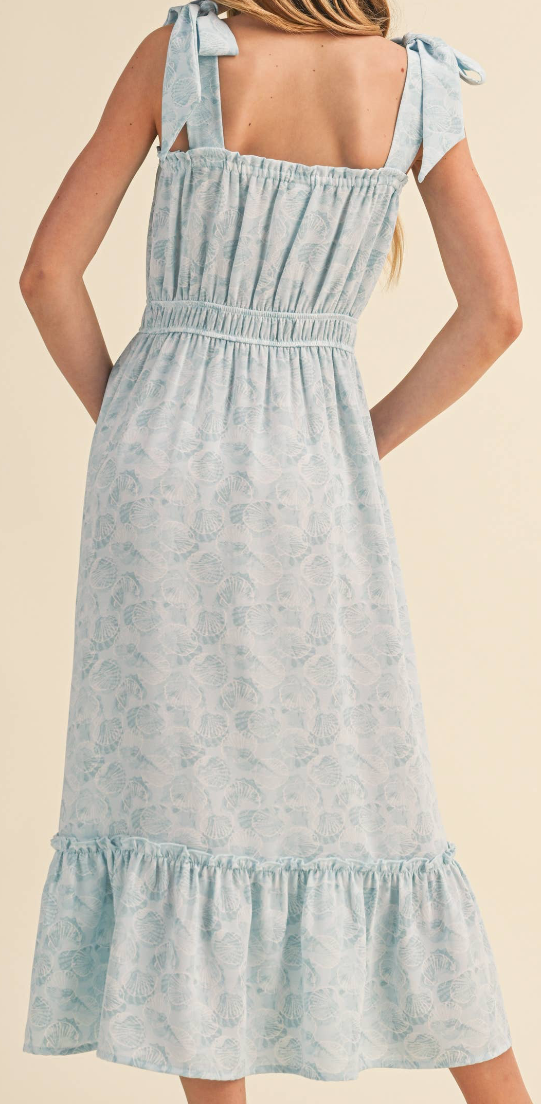 Tween Girls Kids Strappy Juliette Waist Midi Dress