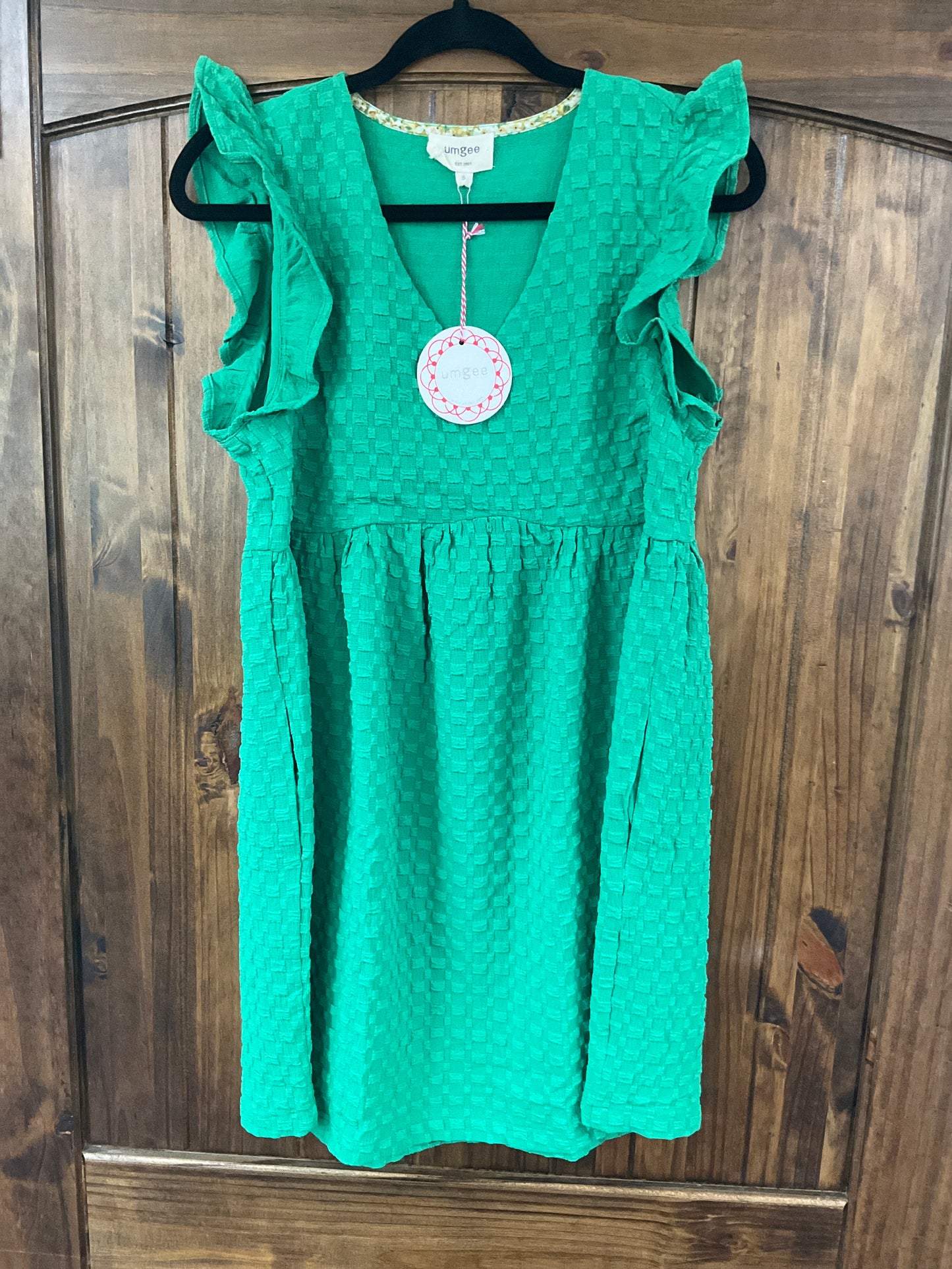 Jacquard Baby Doll Dress