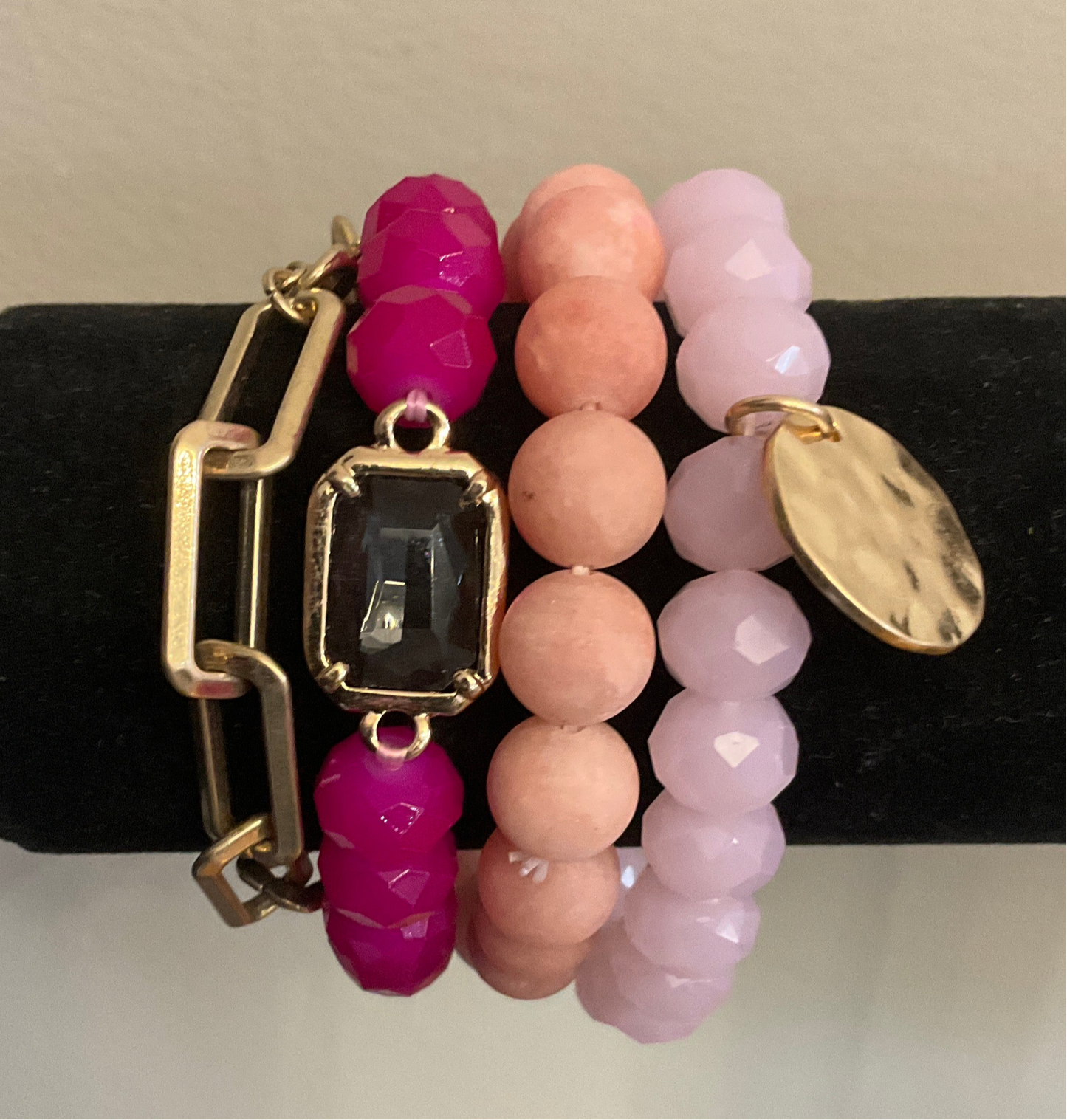 Multi stone crystal bracelet