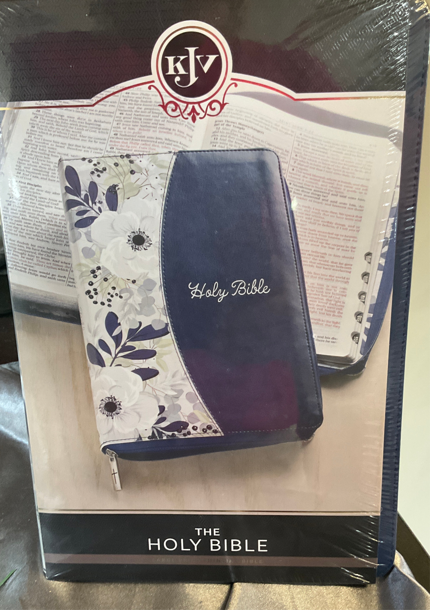 KJV Bible Thinline LP Faux Leather