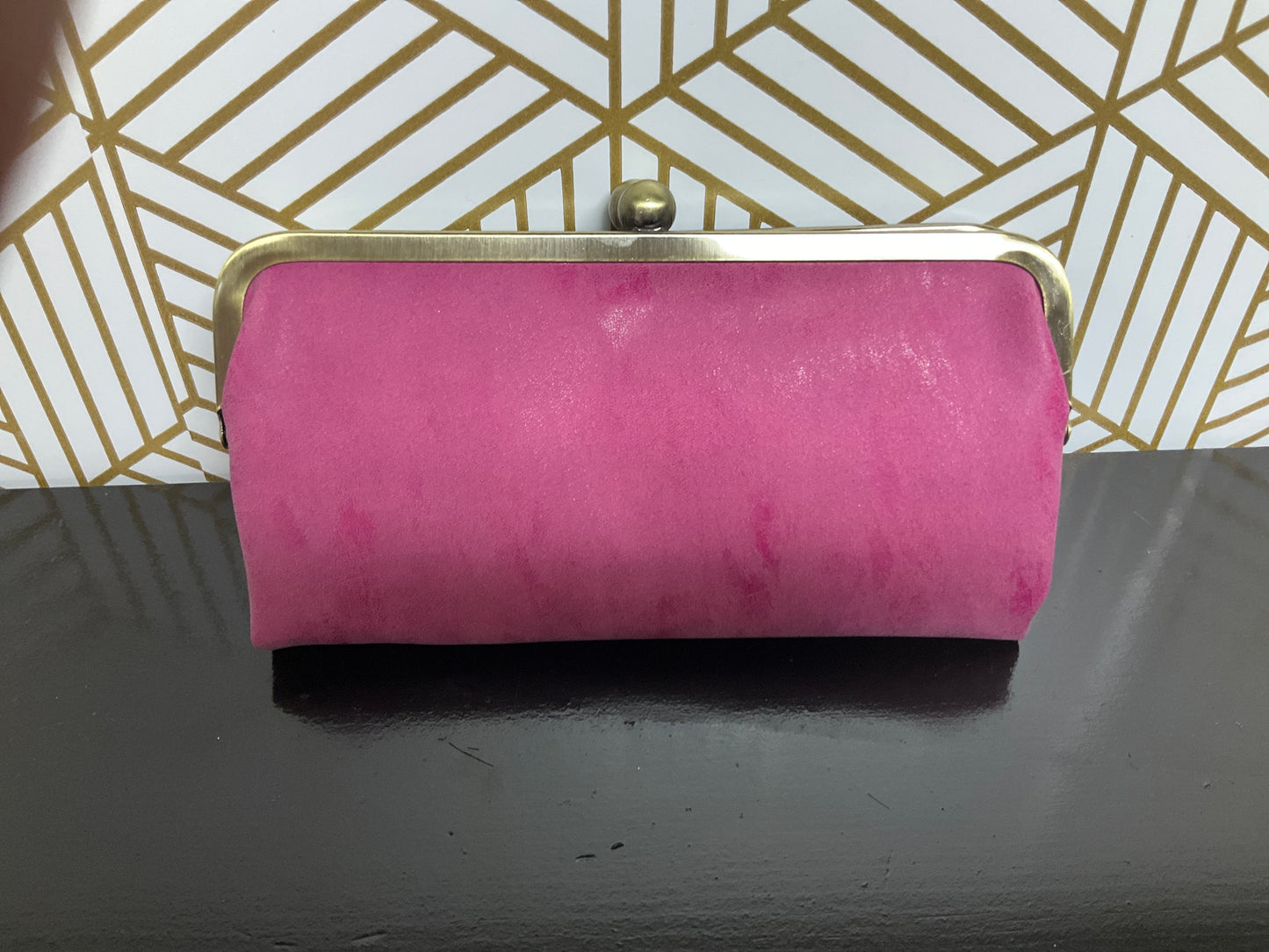 Karen Kiss Lock Clutch