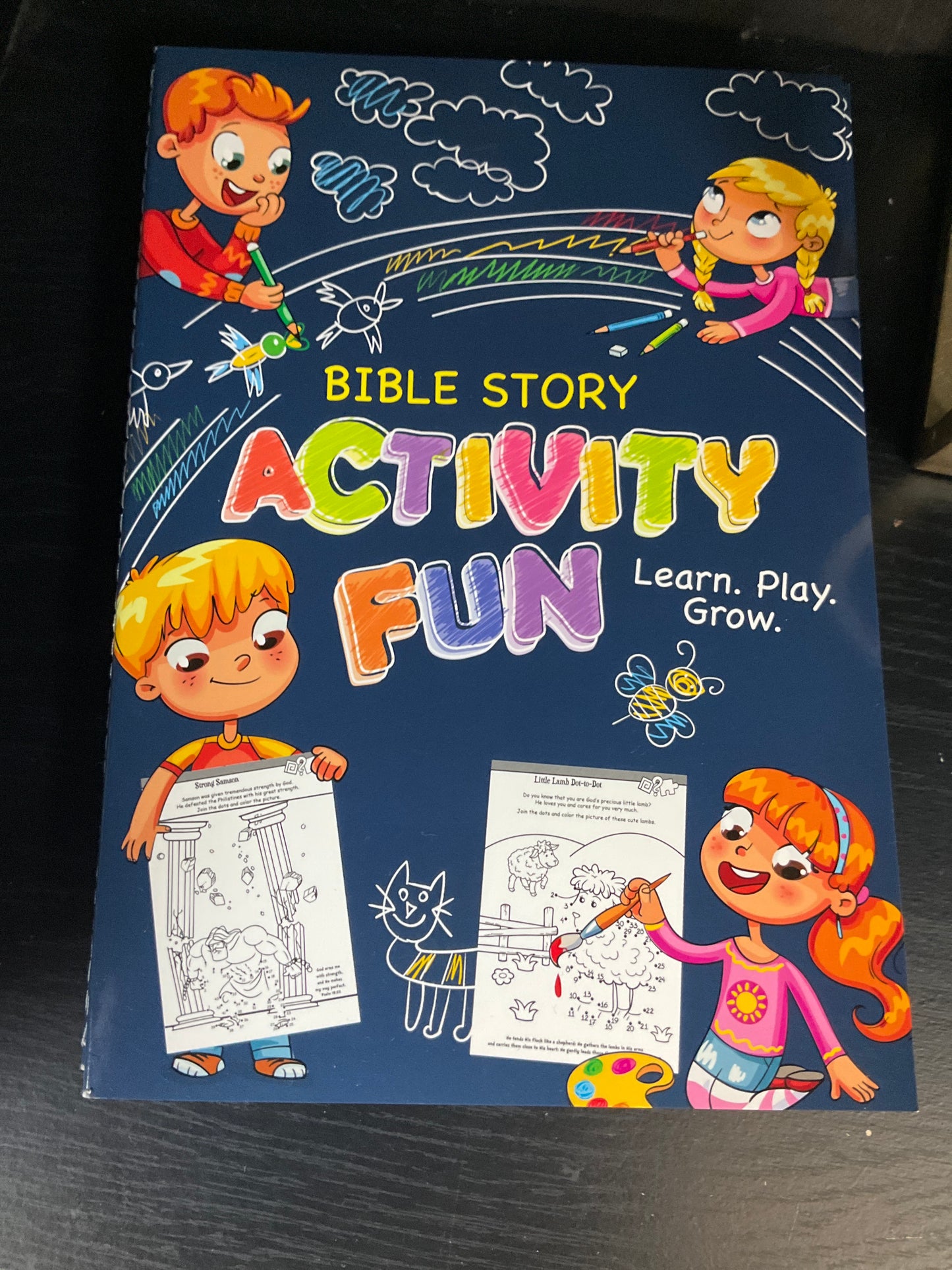 Kid Book Bible Story Activity Fun Softcover