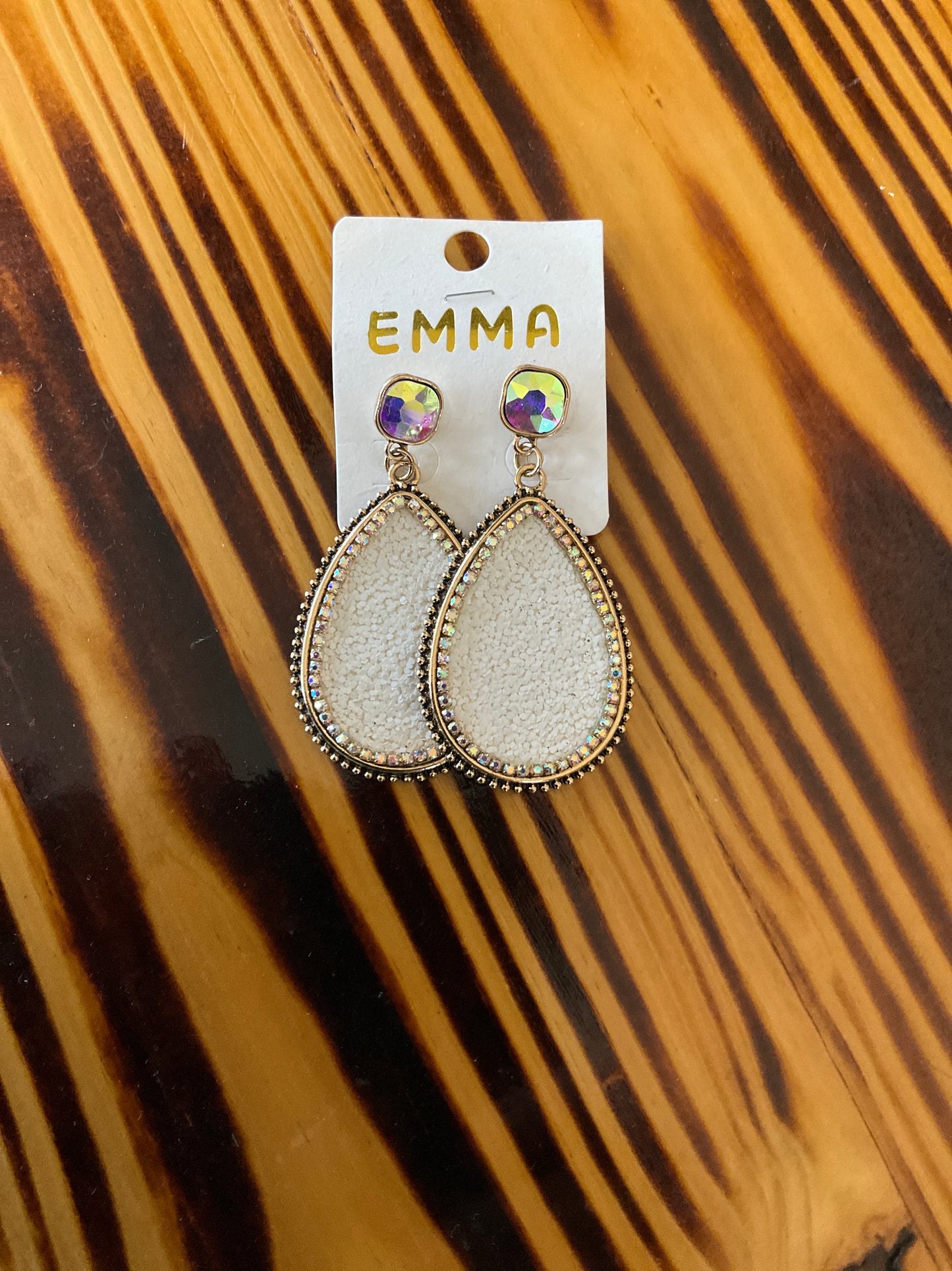 Glitter Drop Earrings