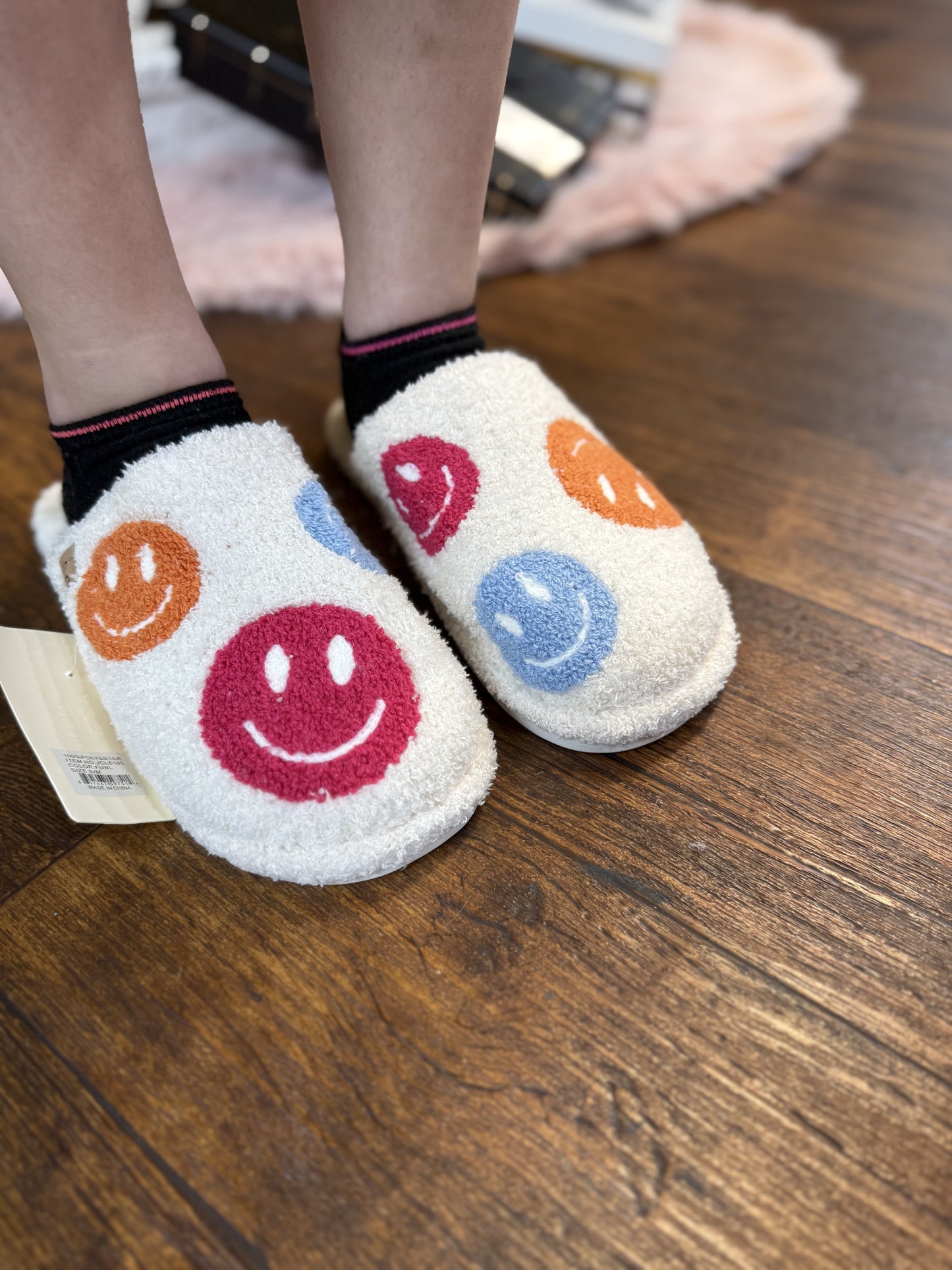 Smiley Face Slippers