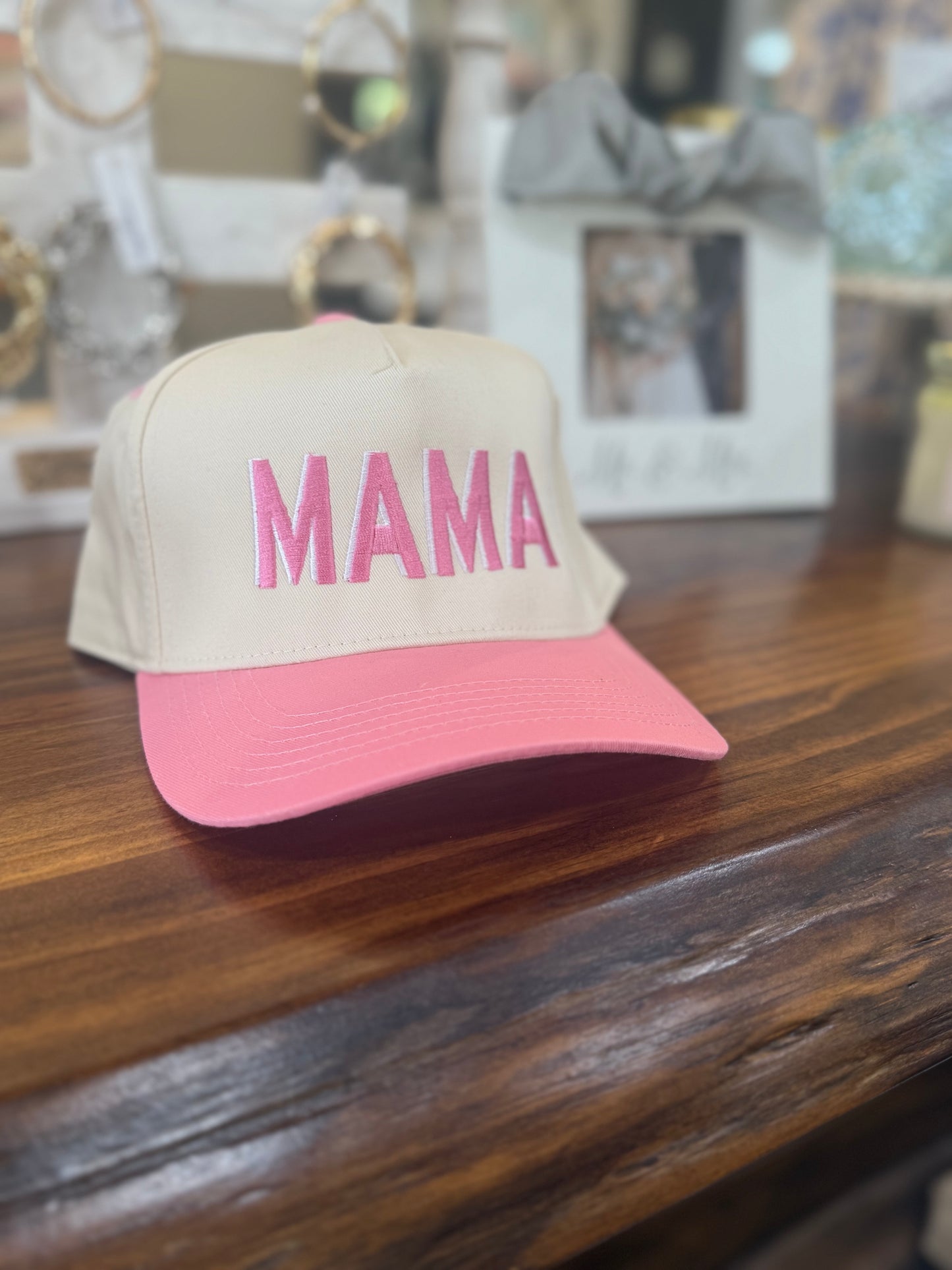 Mama Two-Toned Vintage Hat