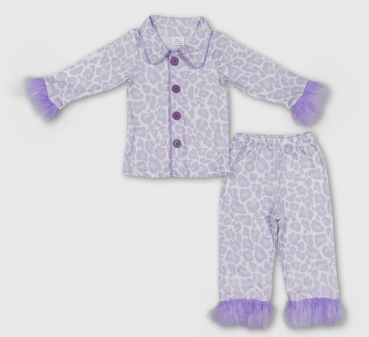 Girl’s Leopard PJ Set