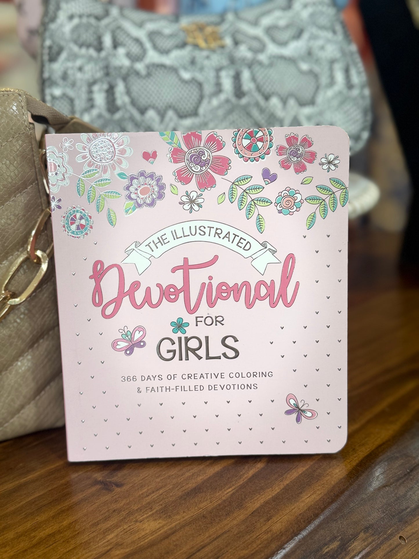 Kid Book Illustrated Devotional for Girls Softcover