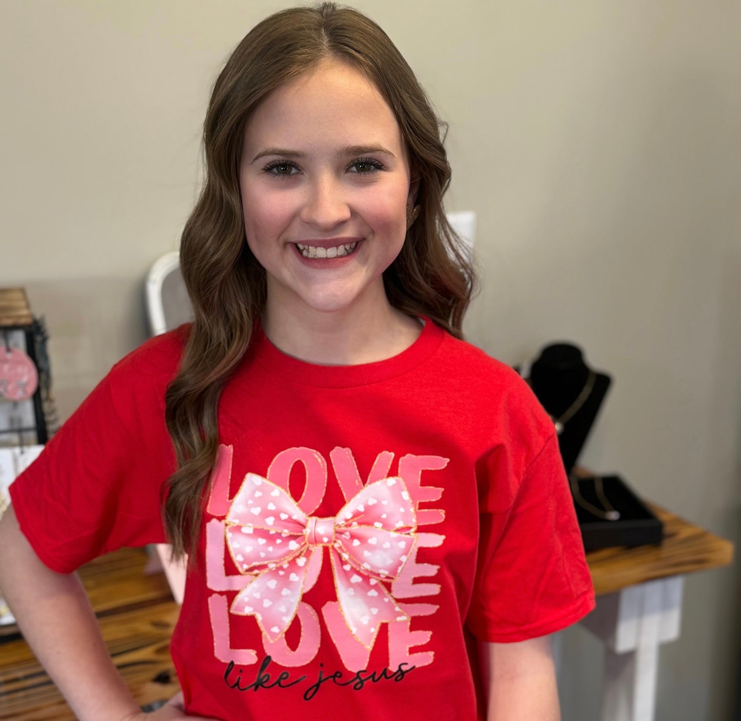 Girls Love Like Jesus Tee