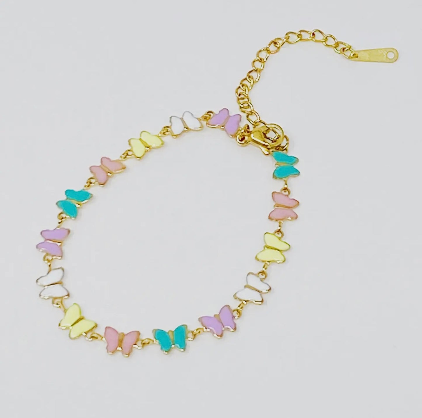 Linked Butterfly Bracelet