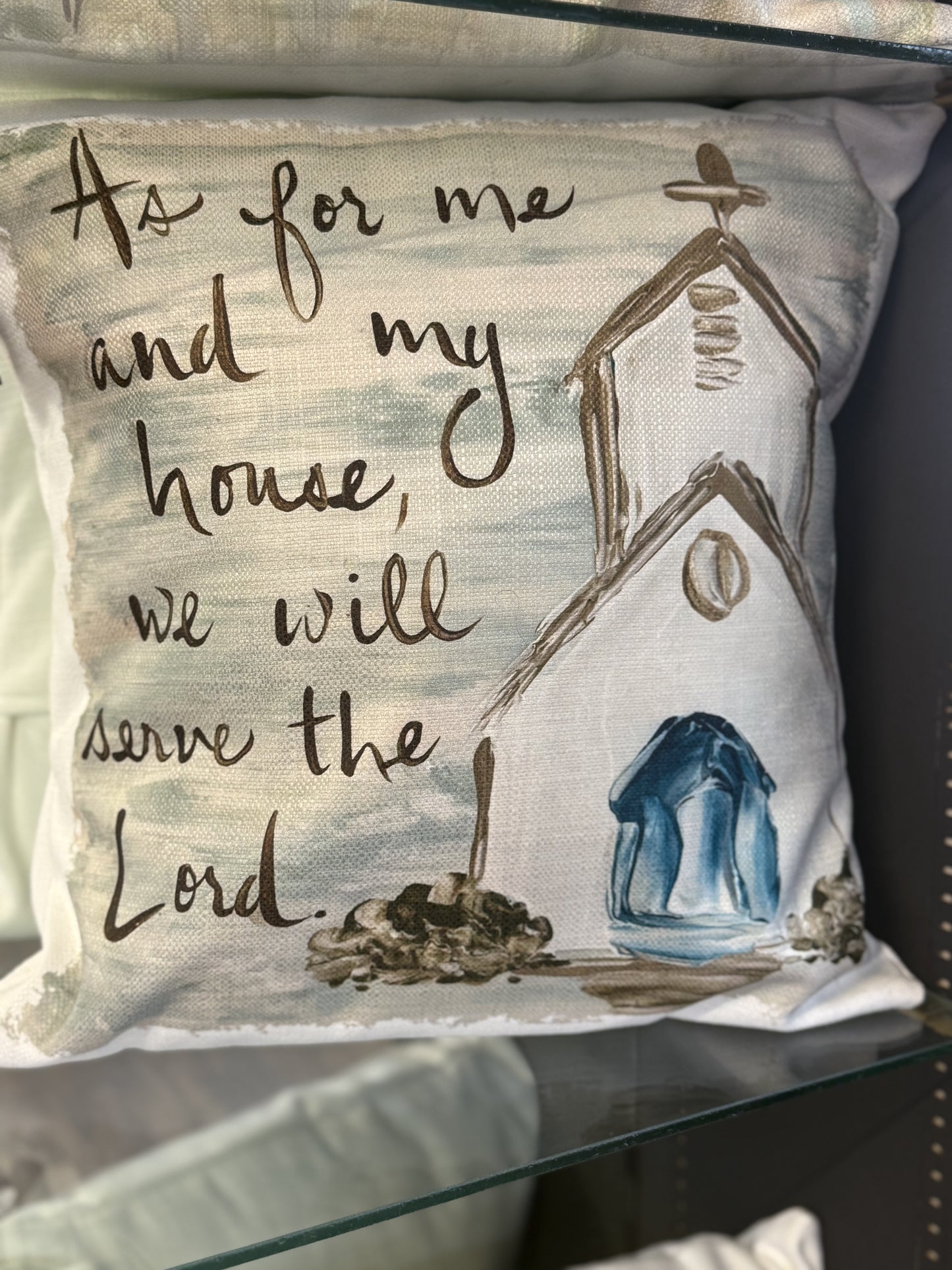 As For Me And My House Pillow