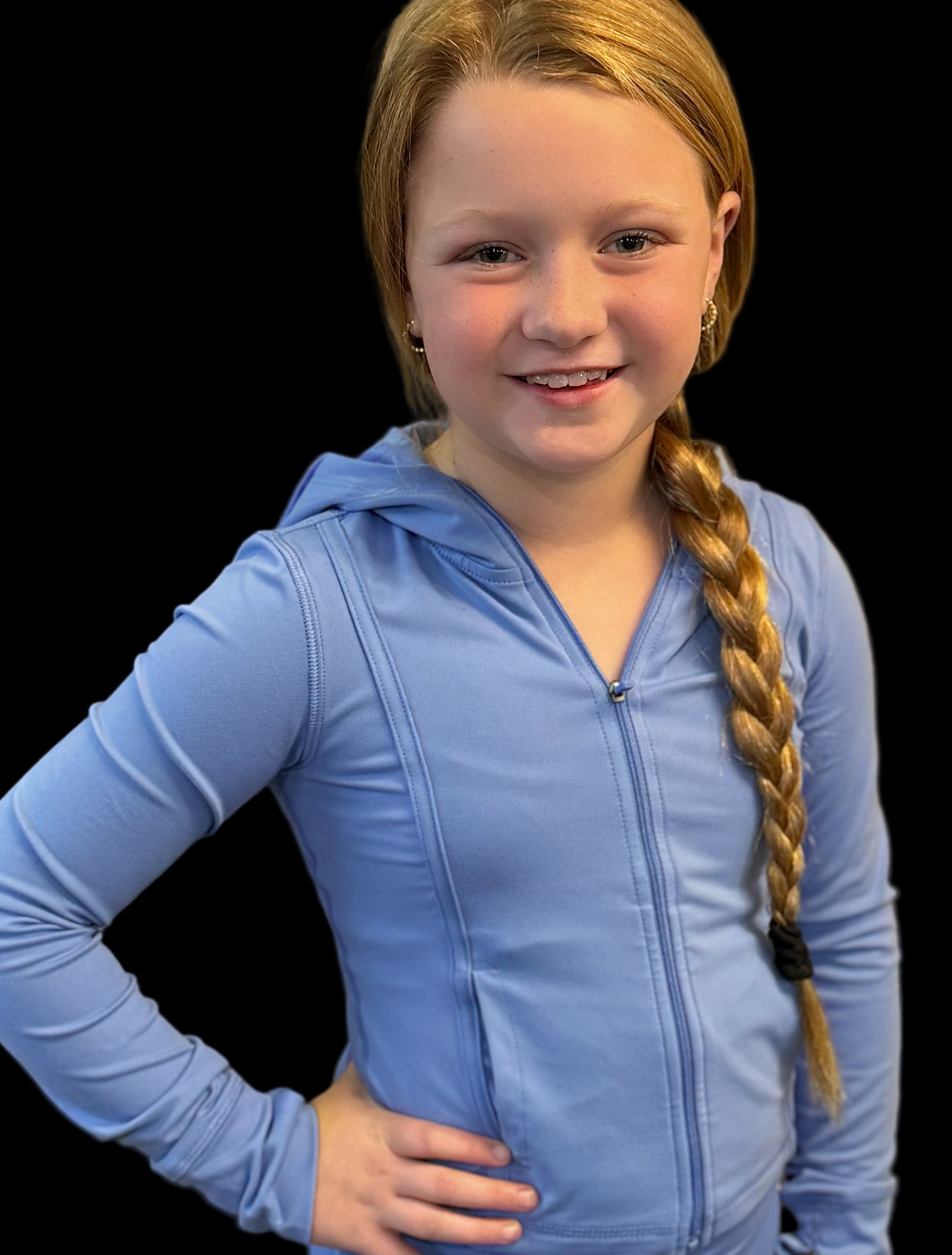 Girl's Full Zip Active Jacket