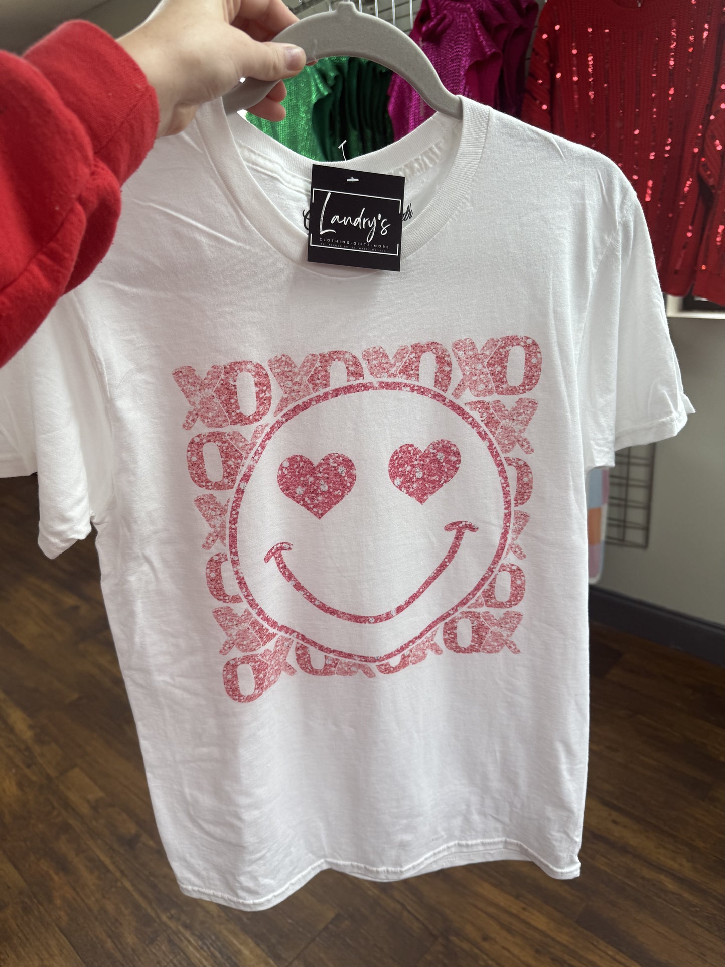 XOXO Smiley Face T-Shirt