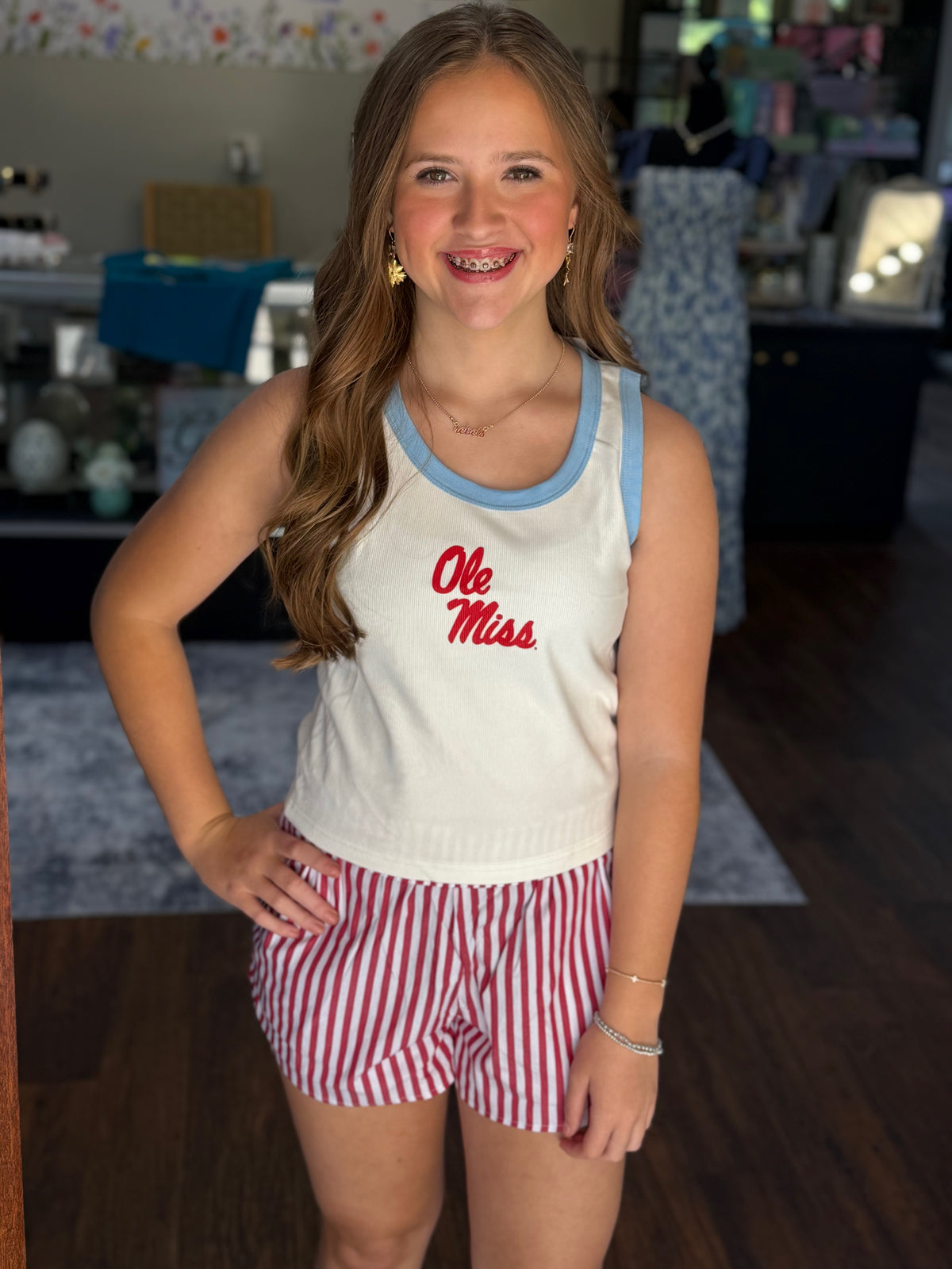 Lulu Mac Ole Miss Tank