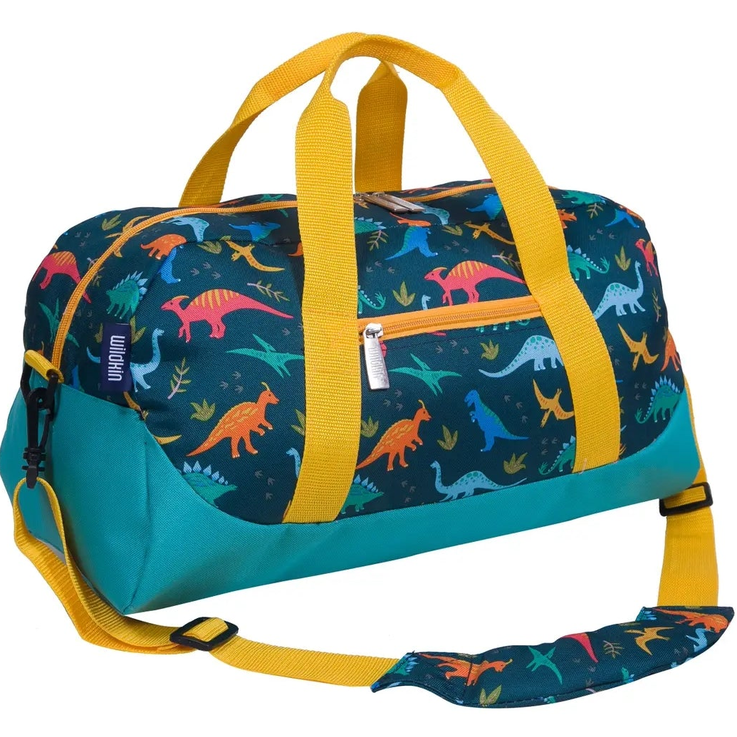 Jurassic Dinosaurs Overnight Duffel Bag