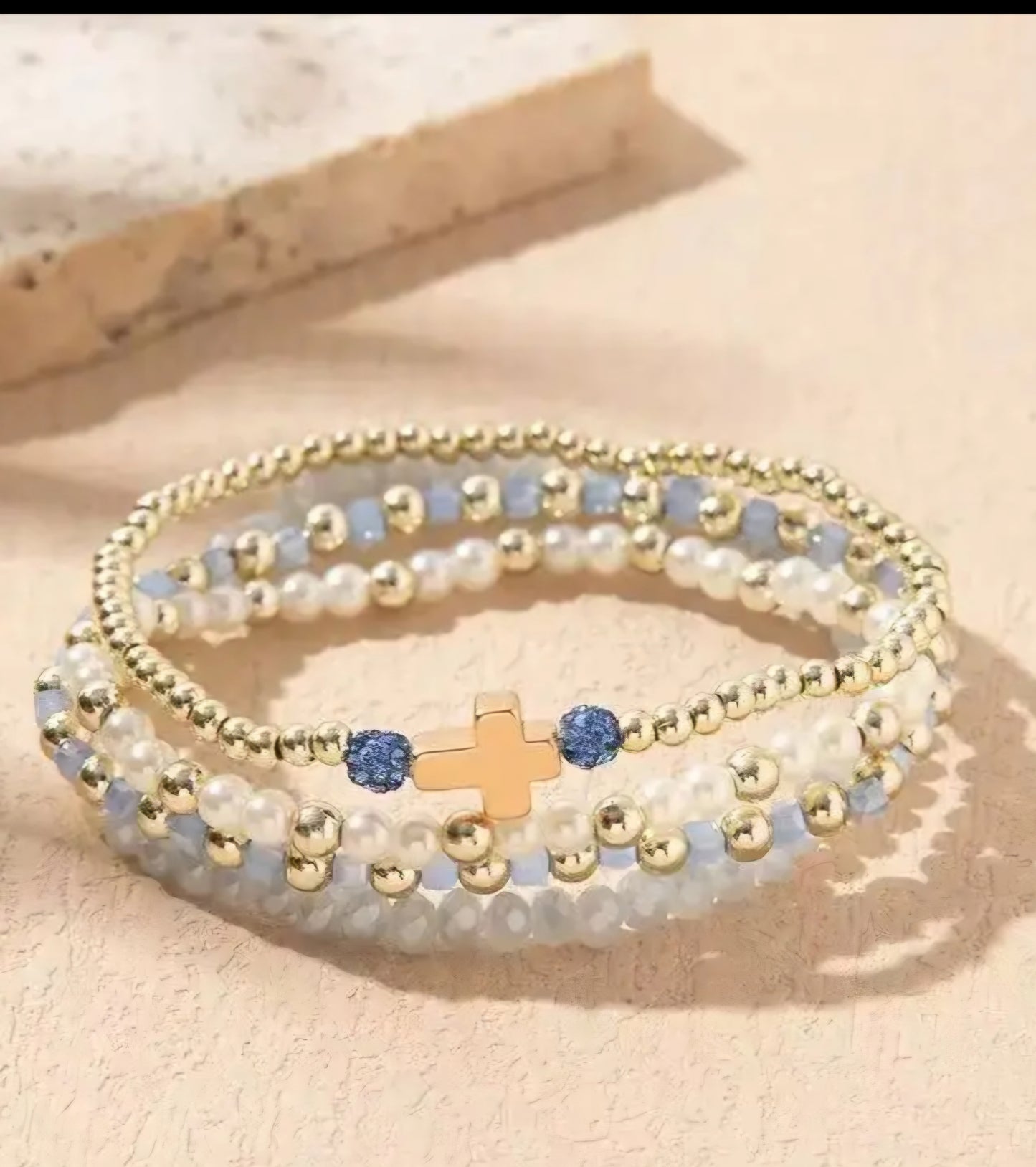 Stackable Cross Bracelets