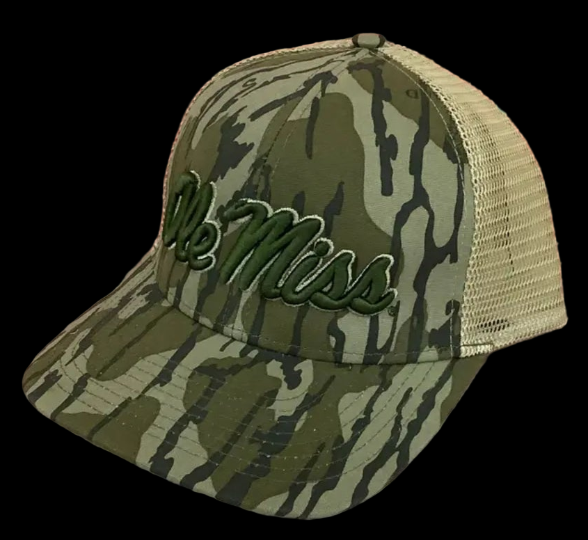 Script Ole Miss Puff Bottomland Hat