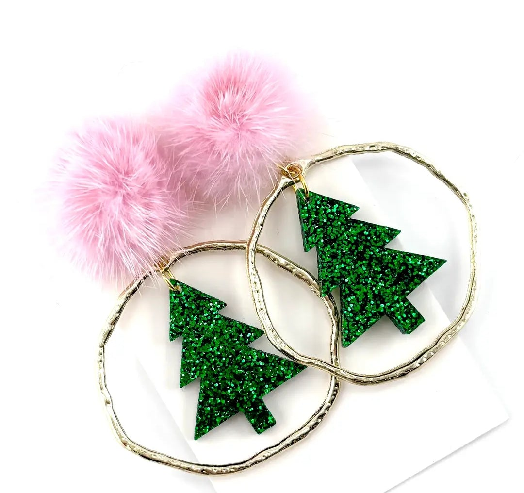 Christmas Tree Earrings