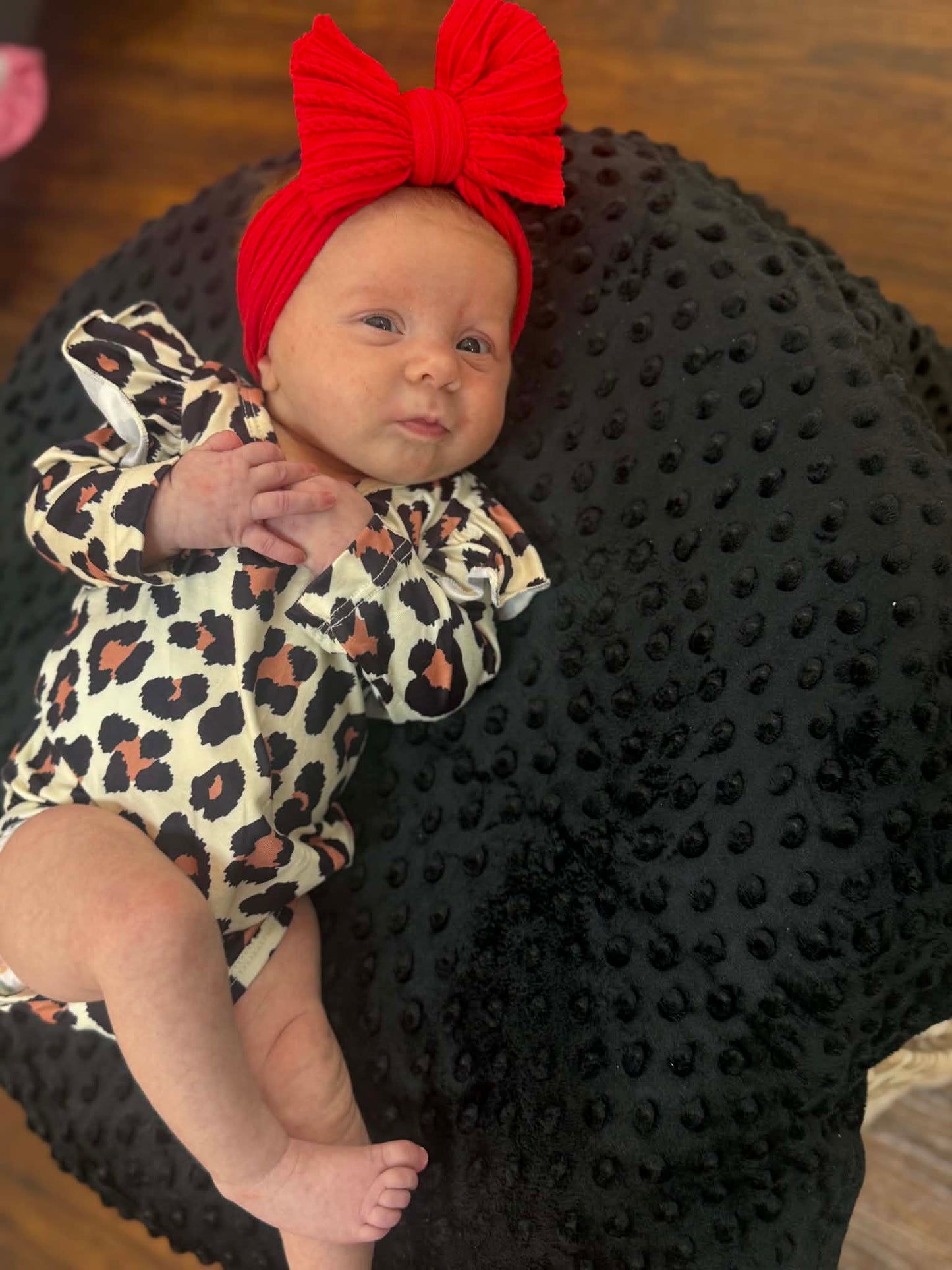 Wild One Long-sleeve Flutter Bodysuit