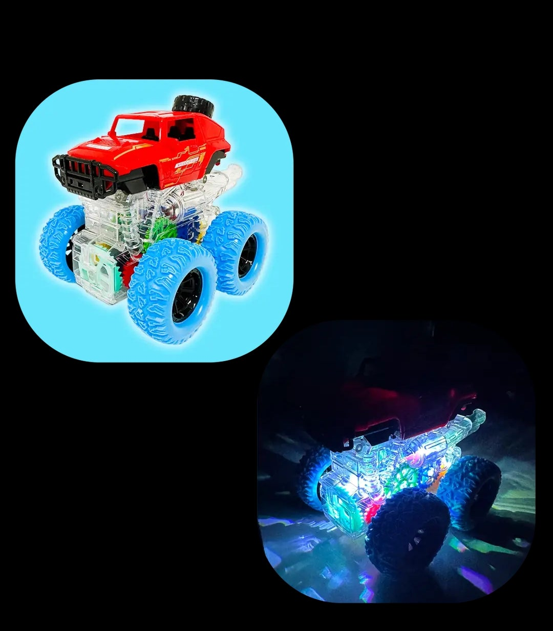So Much Fun! Jumbo Light Up Vehicles Toy Car