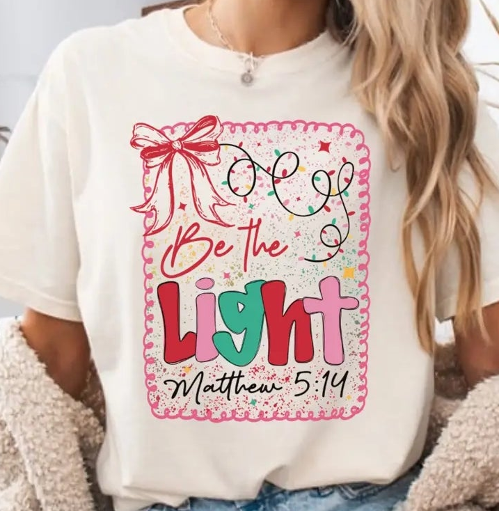 Be the Light Matt. 5:14 T-Shirt