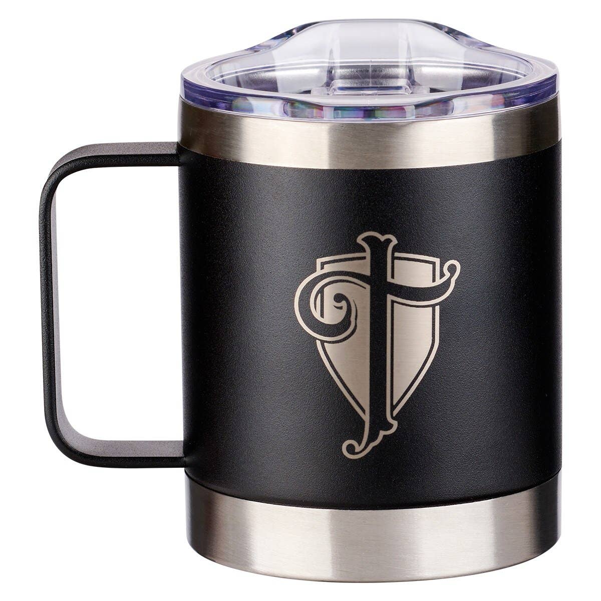 Mug SS Camp Black Trust in the Lord Prov. 3:5