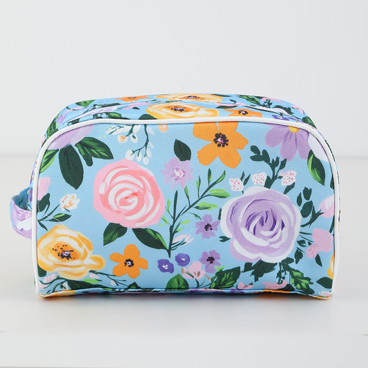Canvas Cosmetic Case Makeup Bag