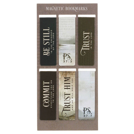 Magnetic Bookmark Set Be Still