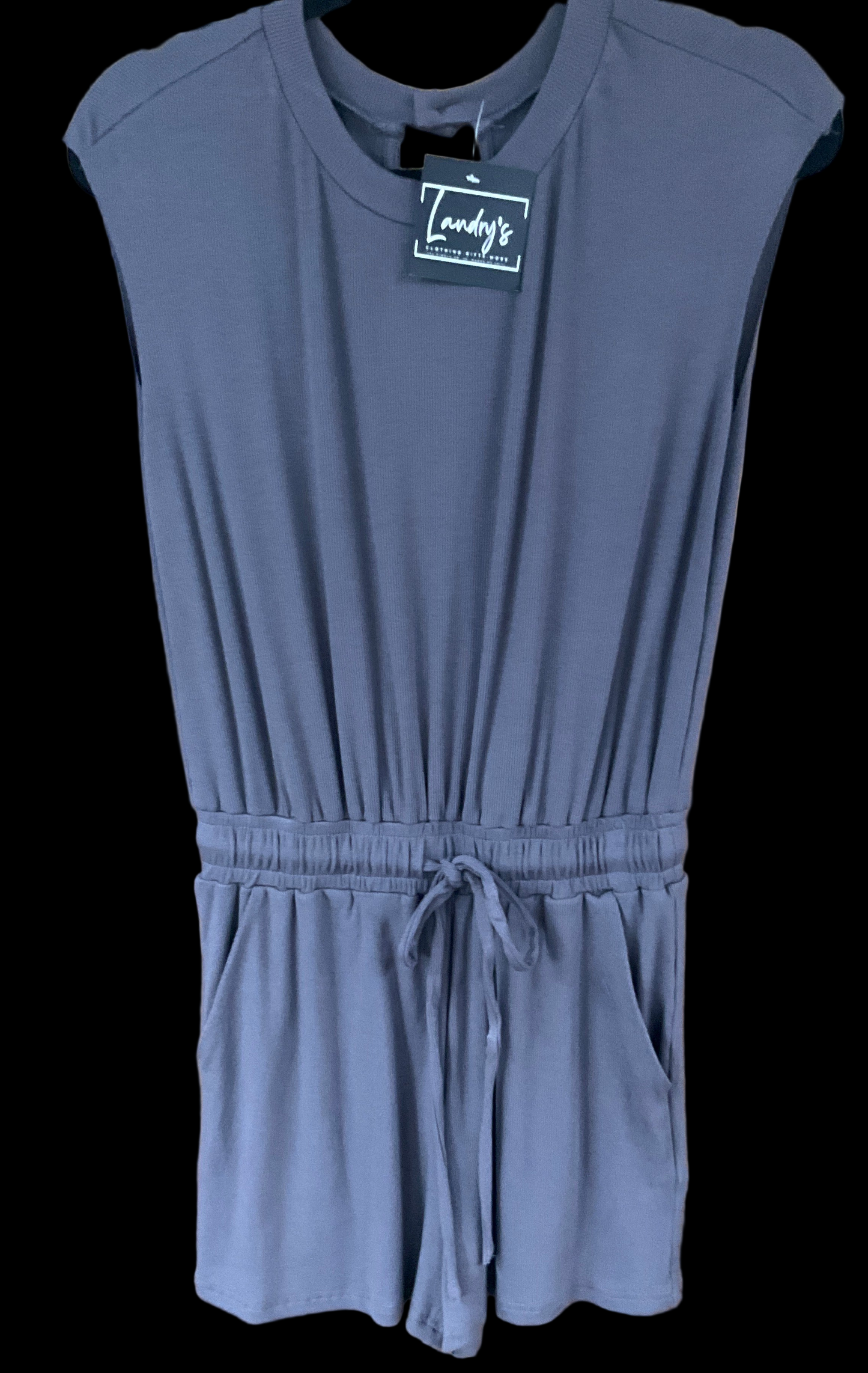 Open Back/Cap Sleeve Romper