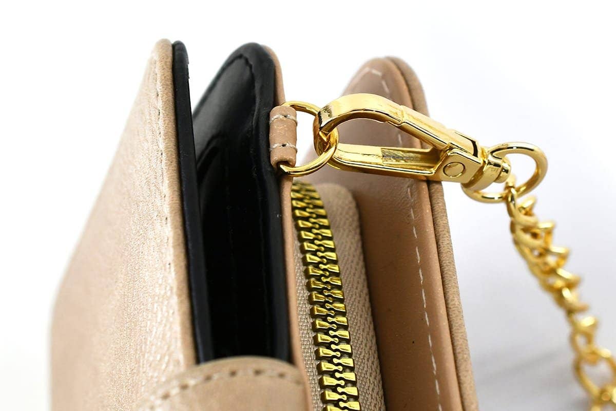 AD041 Turn Lock Crossbody Wallet