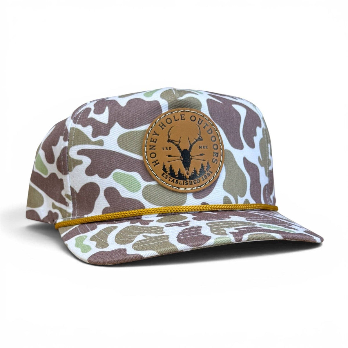 Twill Rope Hat - Leather Deadshot