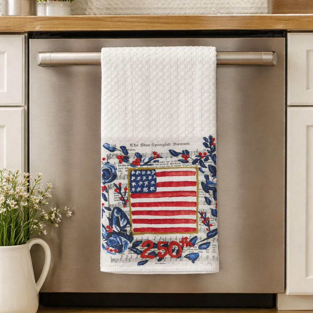 250th Flag Hand Towel  