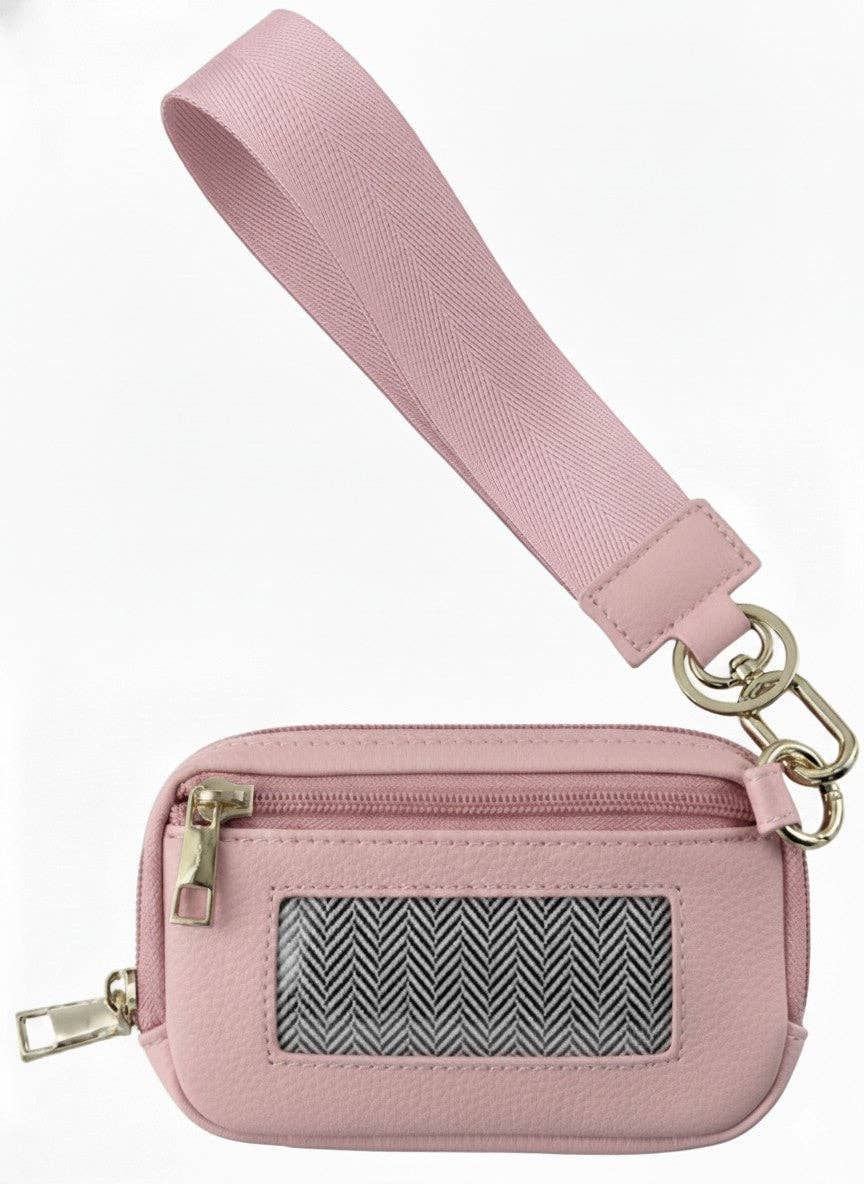 AD005 Zip Wallet With ID Window
