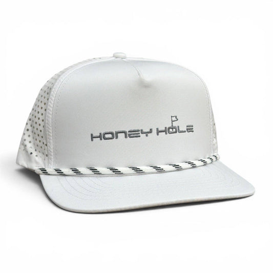 Performance Rope Hat - Hole in One - White