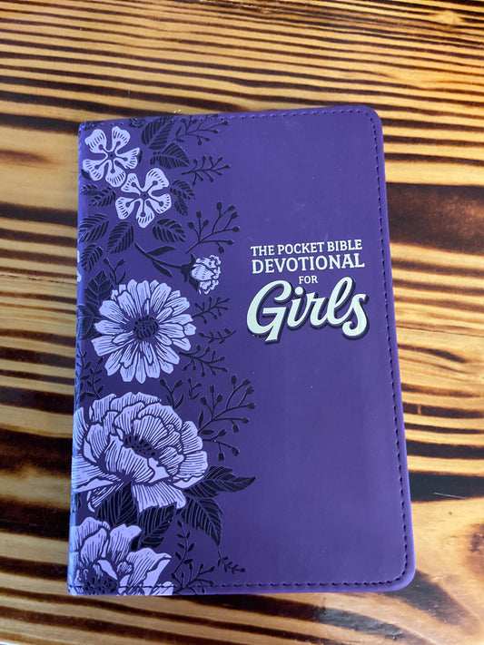 The pocket Bible Devotional for girls