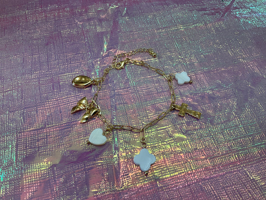 Dubois Charm Bracelet Gold