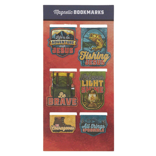 Magnetic Bookmark Set Adventure With Jesus