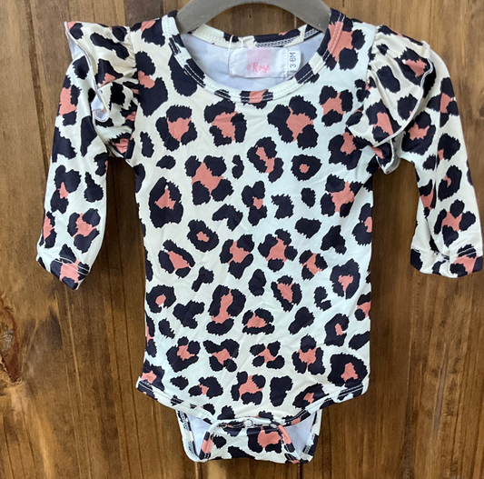 Wild One Long-sleeve Flutter Bodysuit