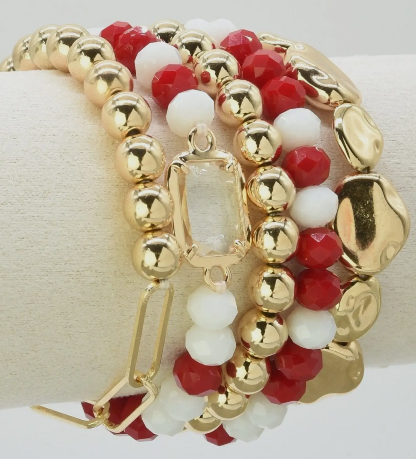 CCB Multi Strand Bead Bracelet Set