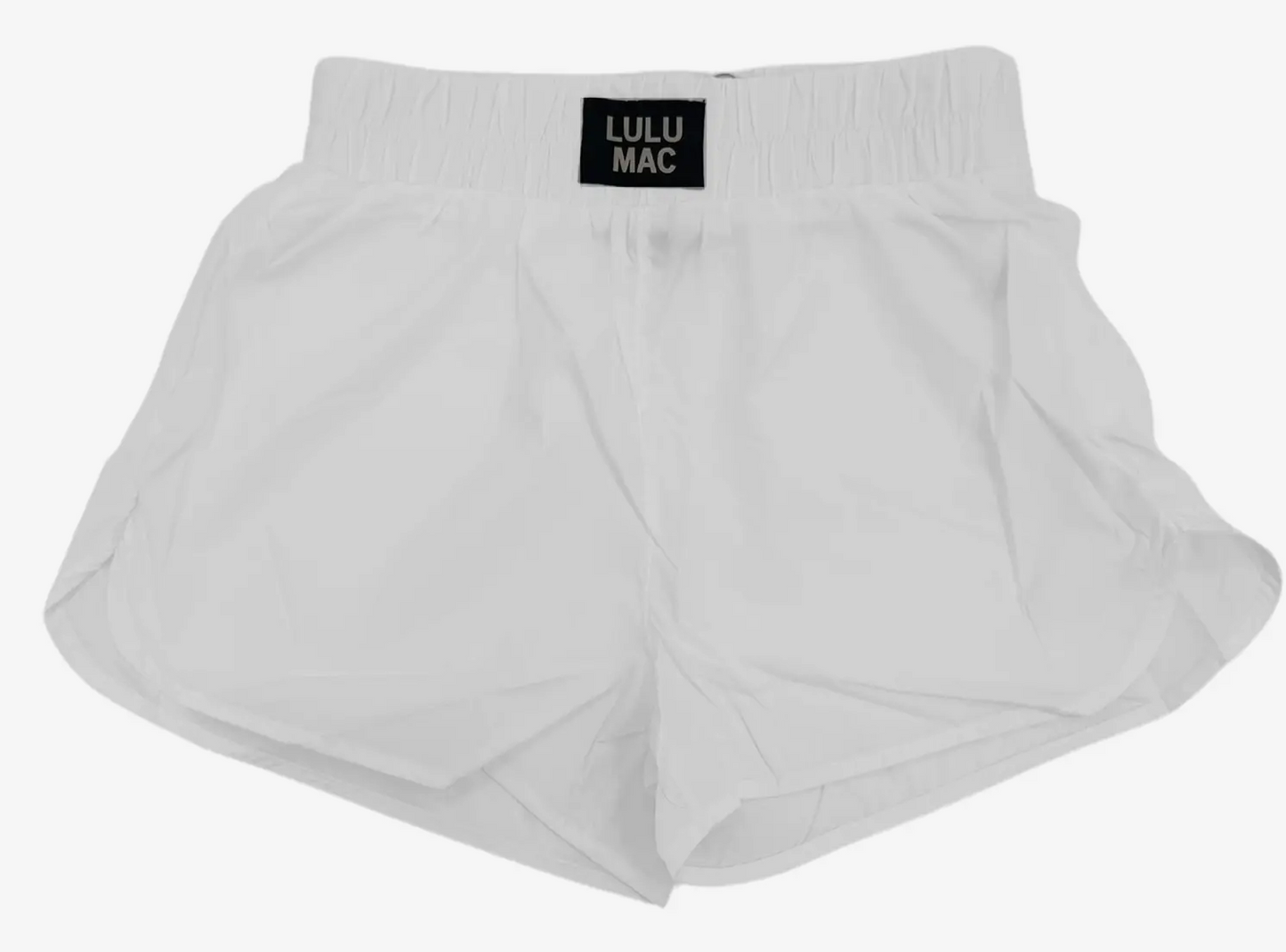 Lulu Mac Plus Size White Short