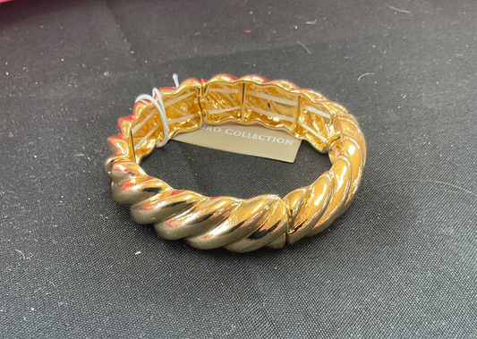 Vickery Twisted Stretch Bracelet Gold