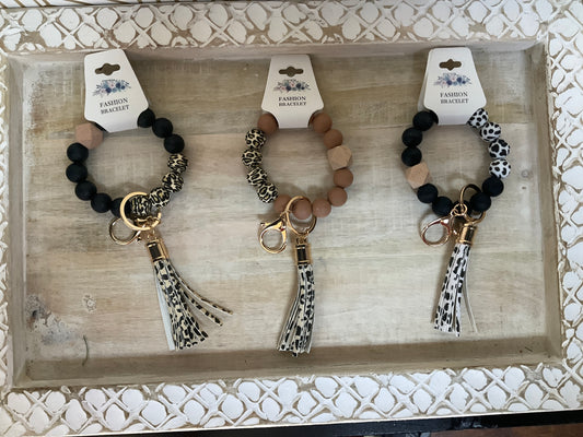 Keyring/keychain bracelet