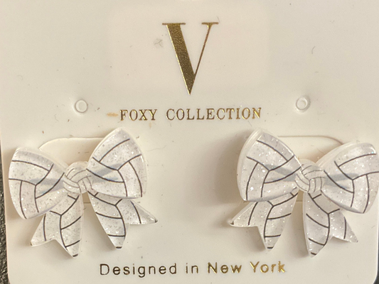 Resin Sports Earrings