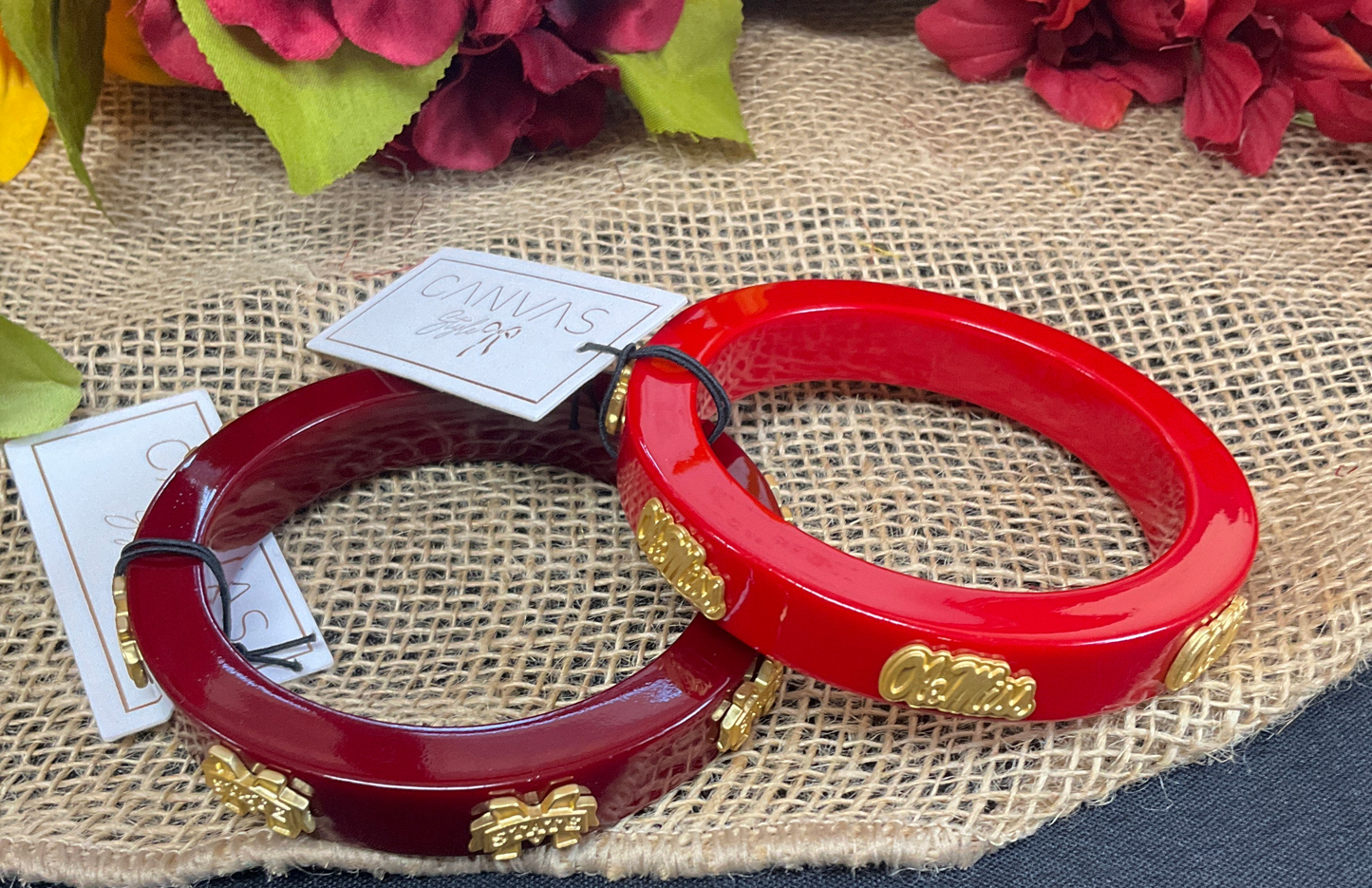 CANVAS Resin Logo Bangle Braclet