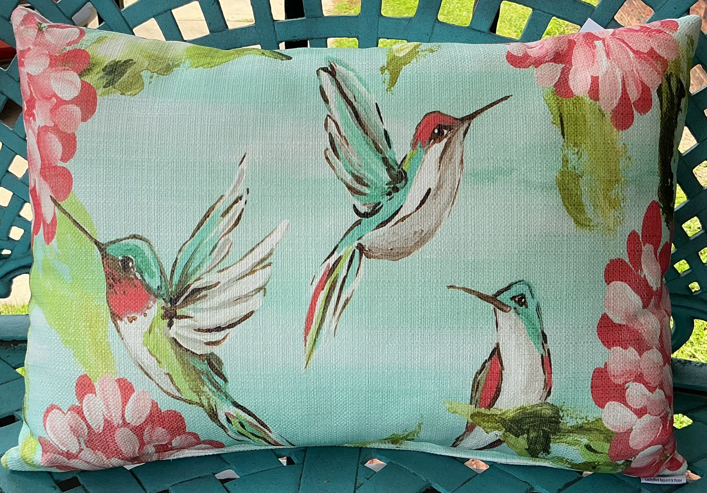 Hummingbirds Pillow