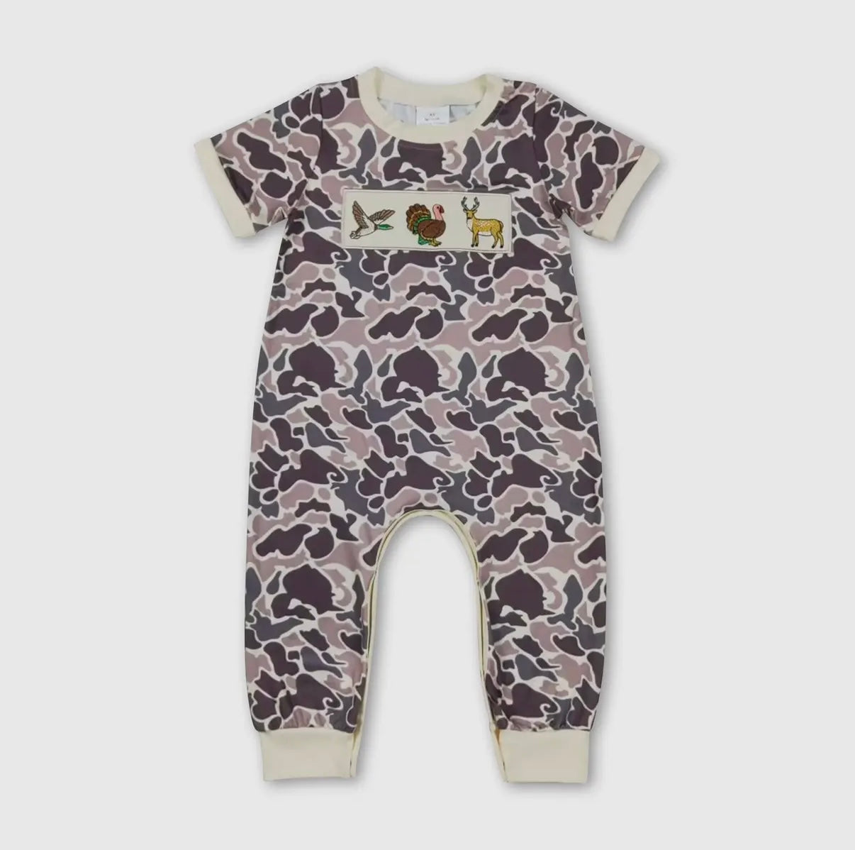 Baby Boy Wildlife Romper