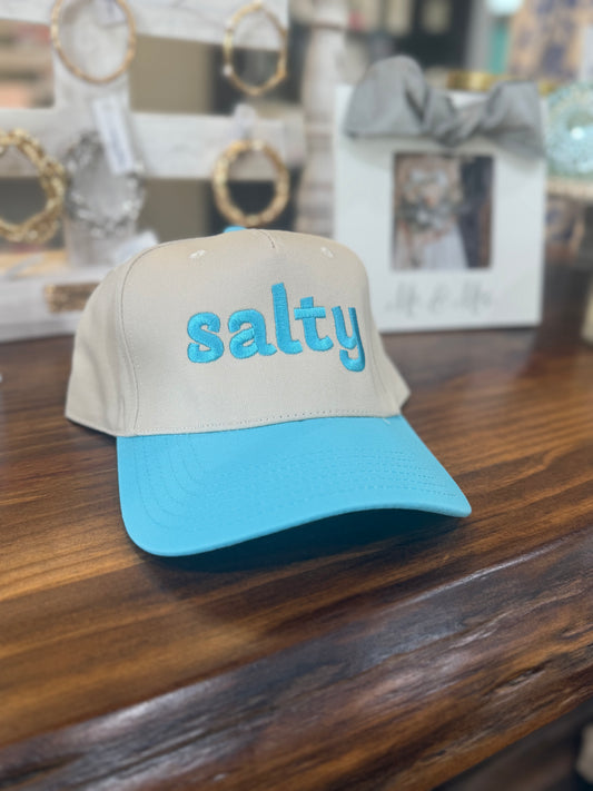 Salty Two-Toned Vintage Trucker Hat