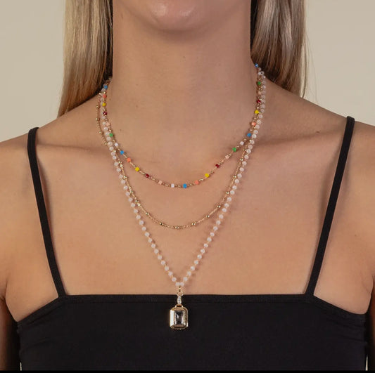 Layered Pendant Necklace