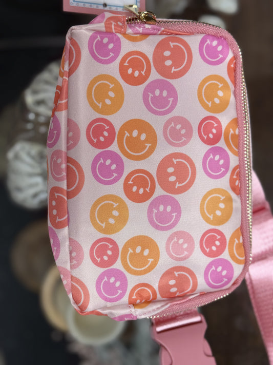 Karma Collection Smiley Face Crossbody